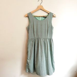 Van Heusen Butterfly Print Babydoll Dress